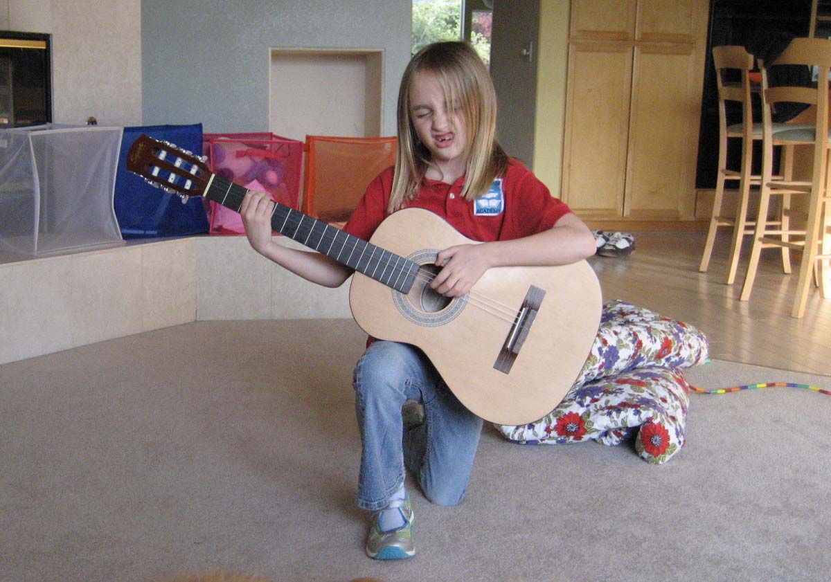 Amber the rock star