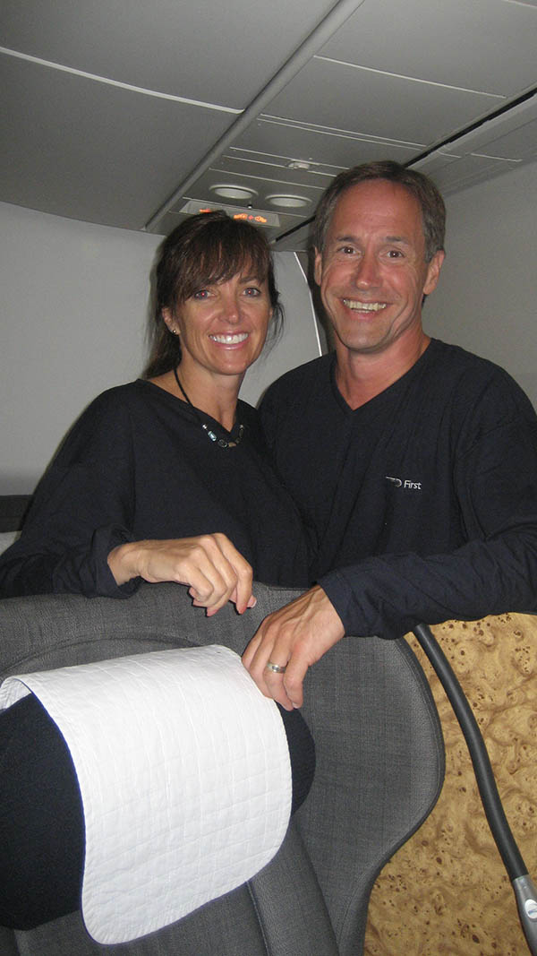 British Airways first class
