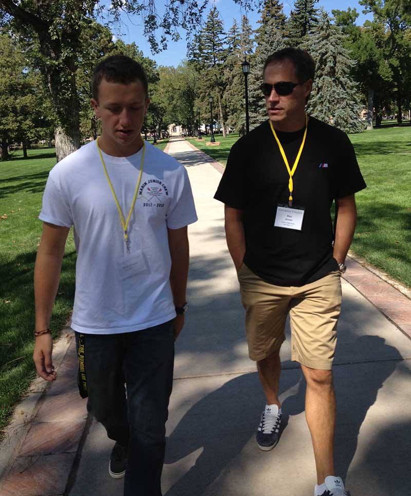 Dropping Ryan off at college