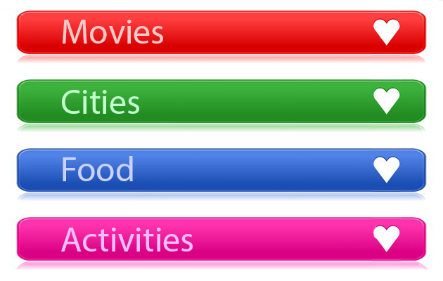 Favorites button