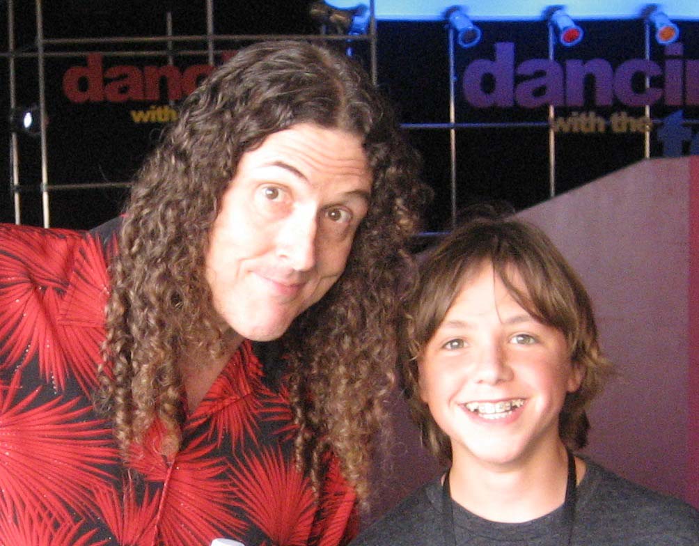 Sammy with Weird Al Yankovich