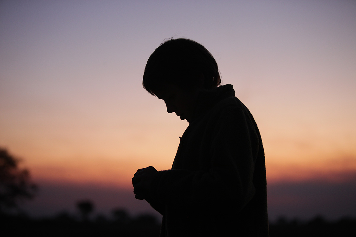 Silhouette Sammy in Africa